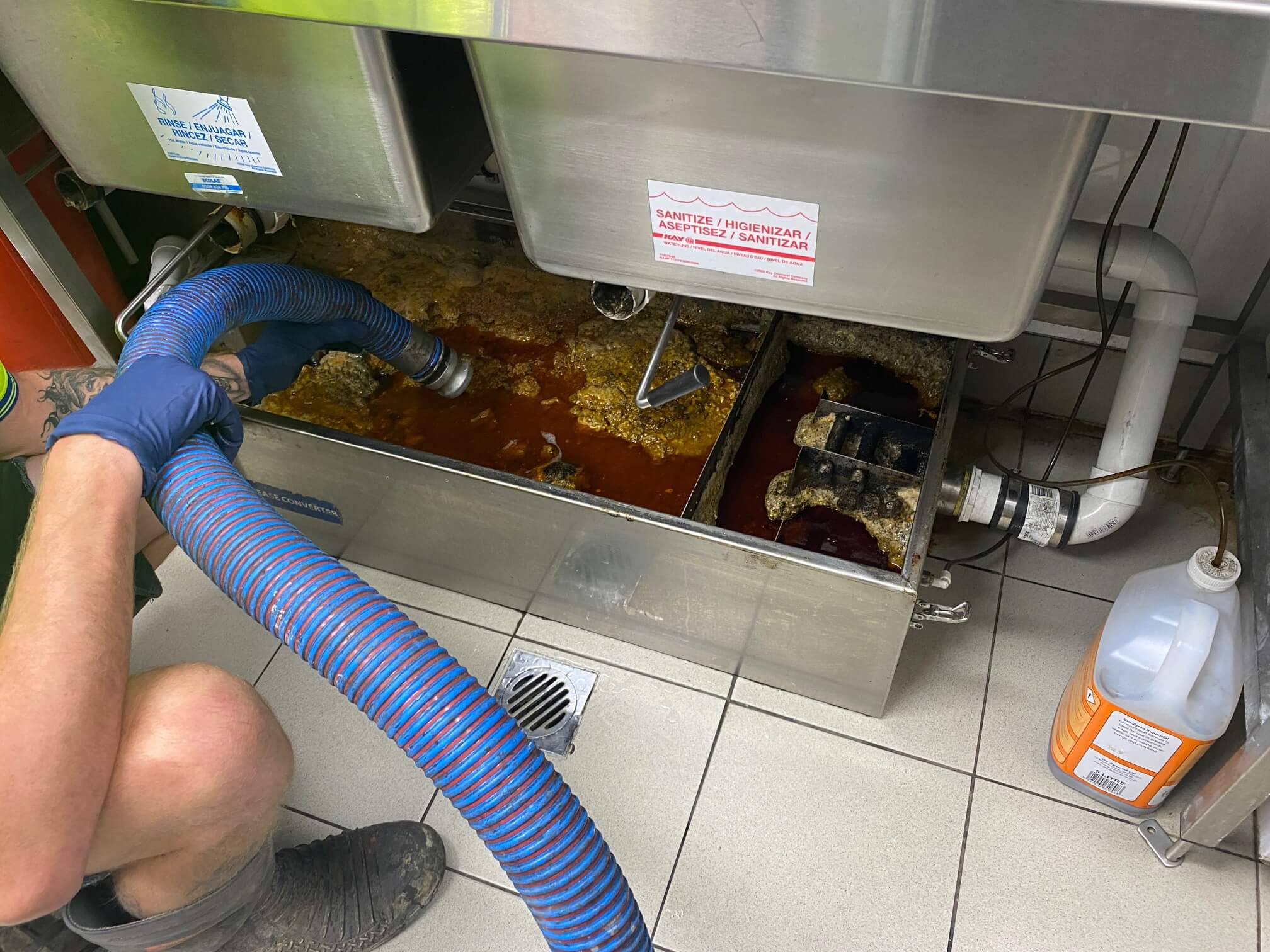 Grease Trap Cleaning in South Hill